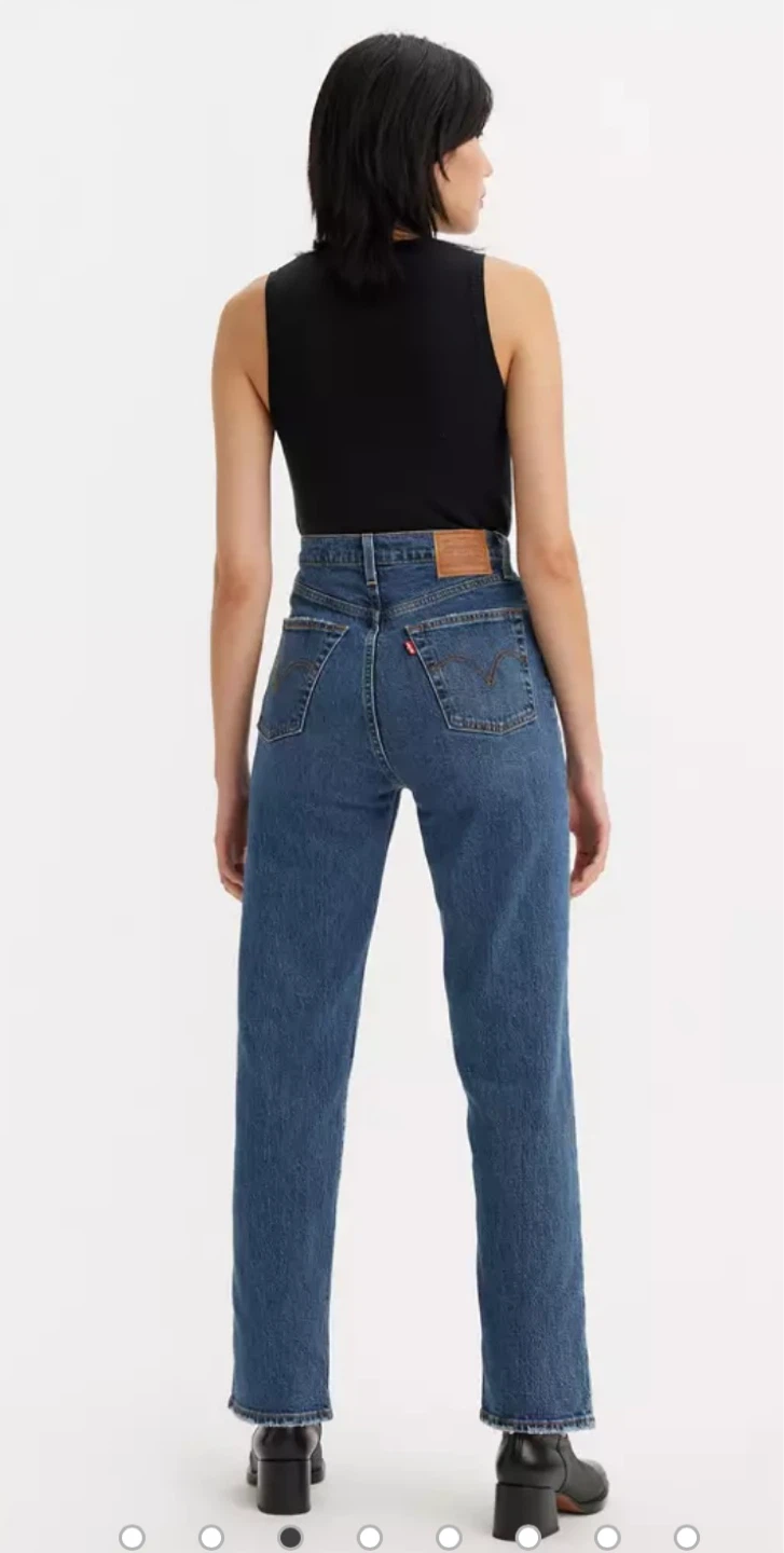 Levi's Ribcage Straight Ankle Jeans - Size 32 - photo 2