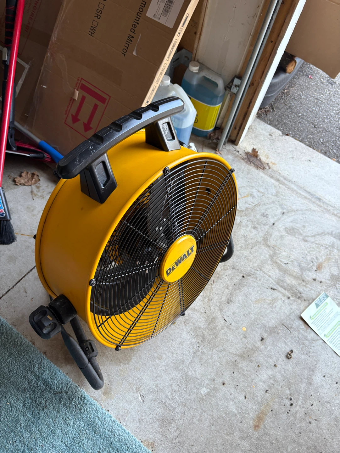 DeWalt job site Drum Fan - photo 2