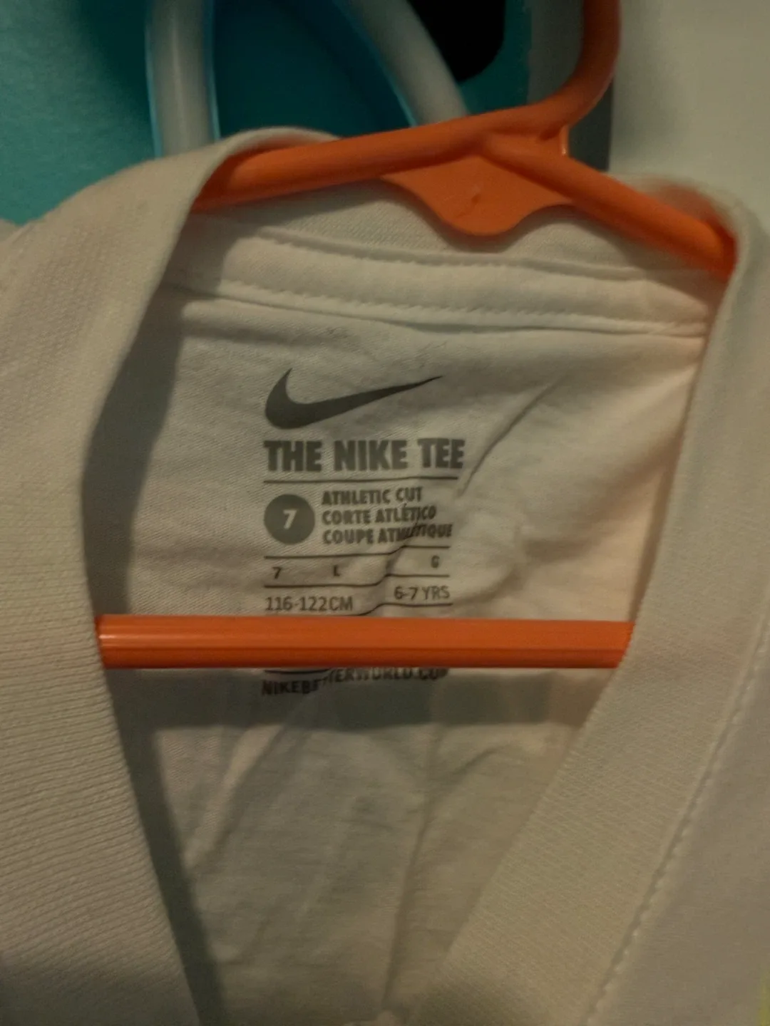 Nike Youth Long Sleeve T-Shirt Size 7 White - photo 2