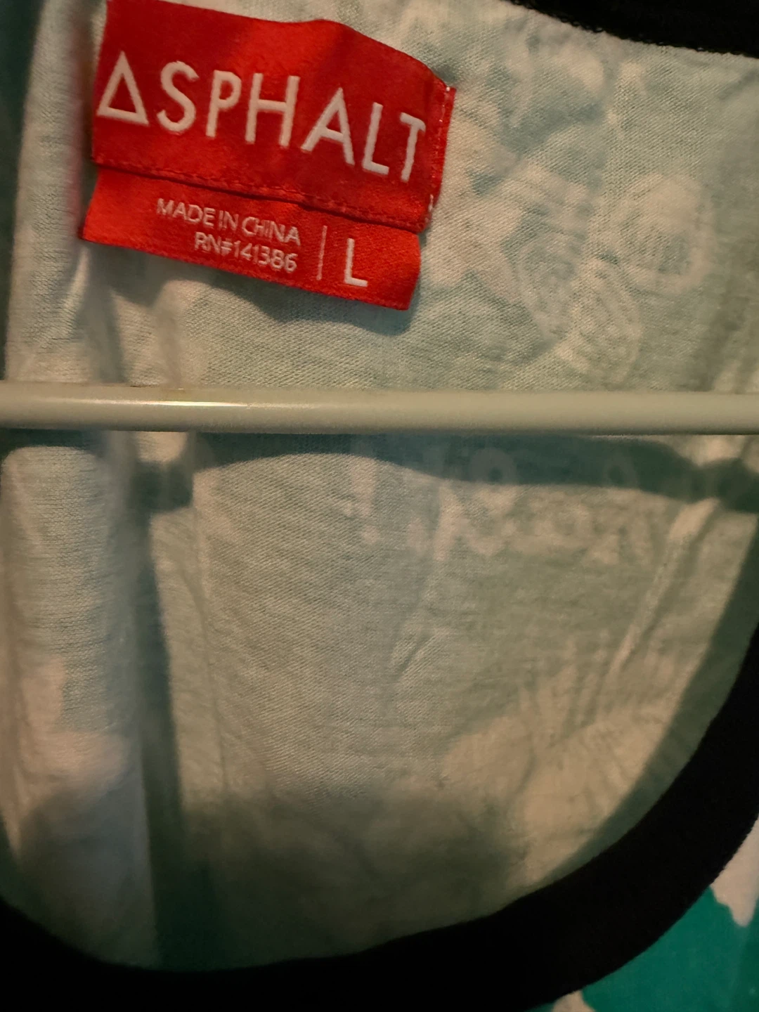 Asphalt Floral Print Tank Top Size L - photo 3