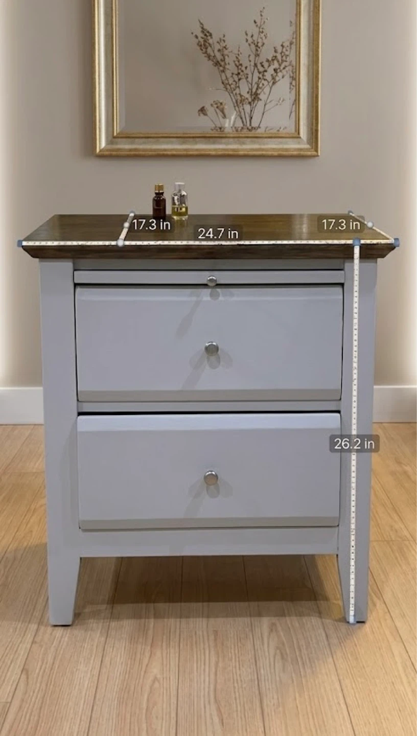 Pair of light Beige Nightstands - photo 5
