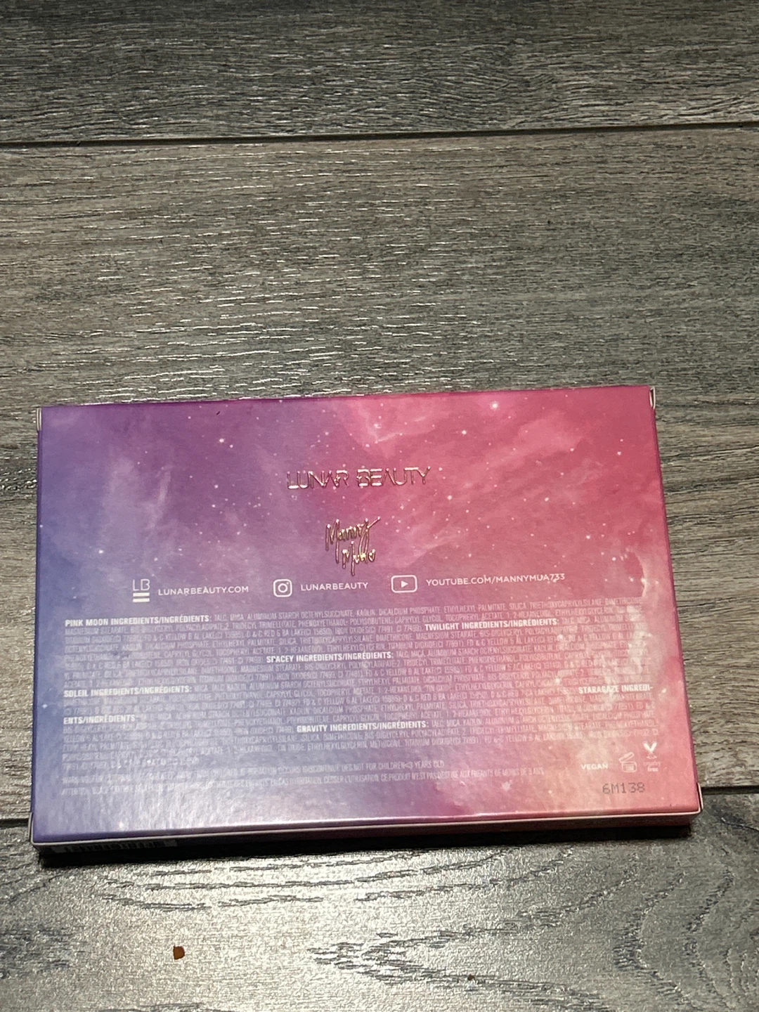 Lunar Beauty Moon Prism Blush Cheek Palette - photo 2