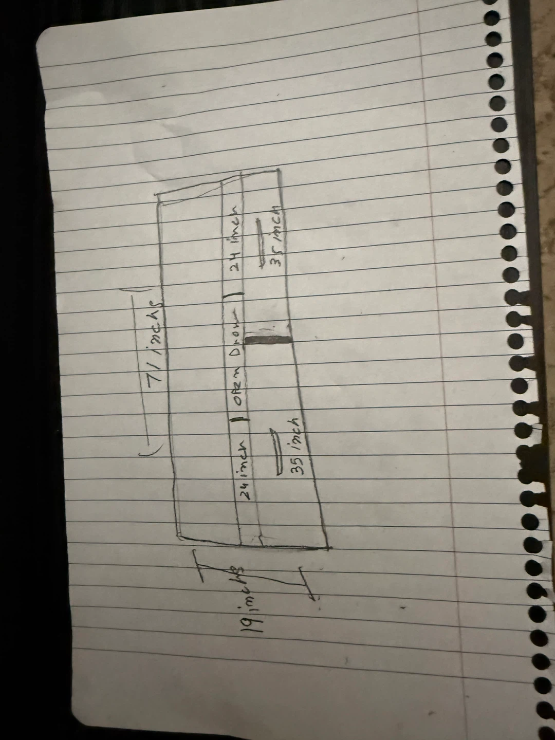Black TV Stand with Drawer and Shelf