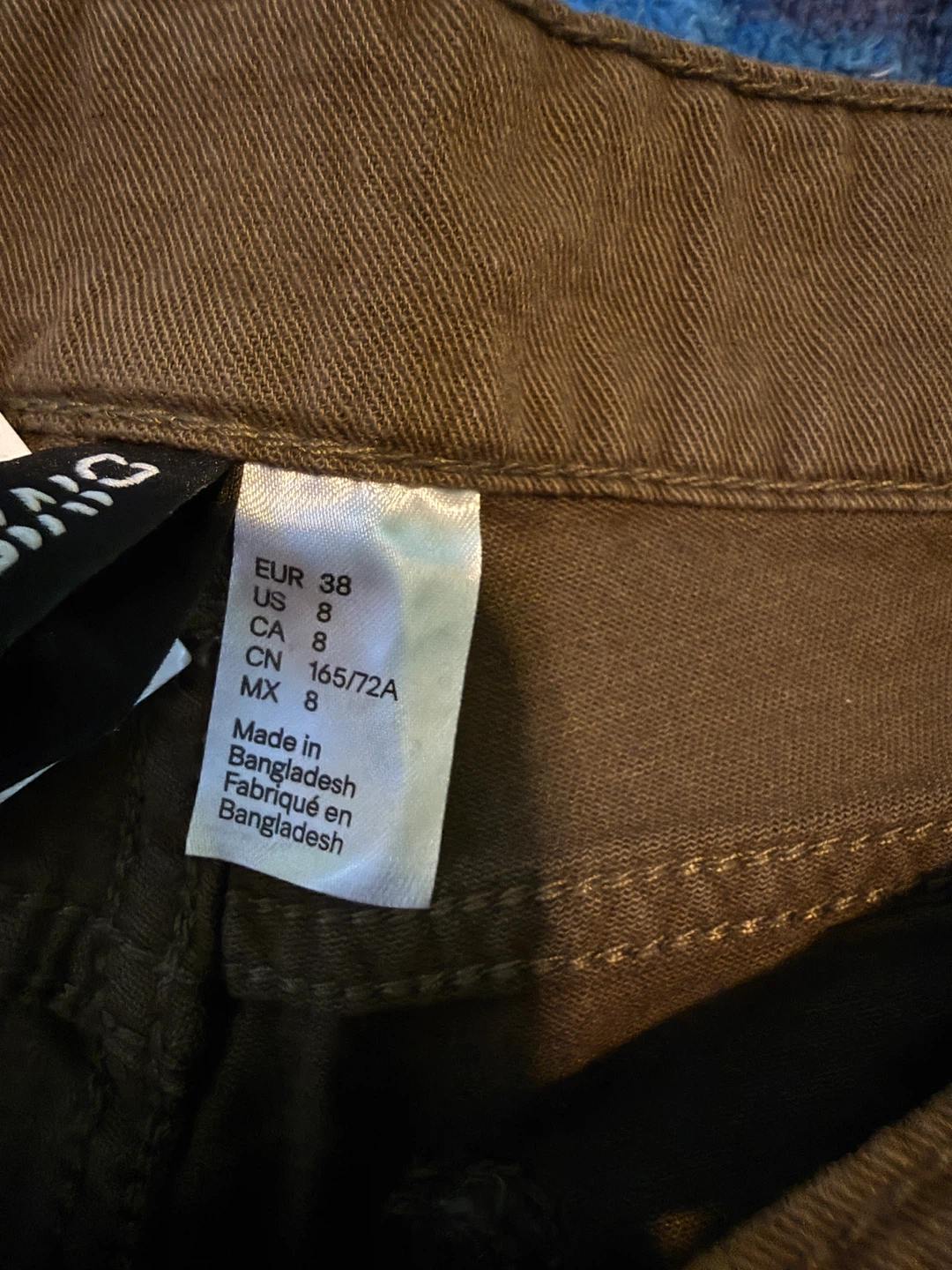 H&M Women's Brown Shorts Size 8 - photo 2