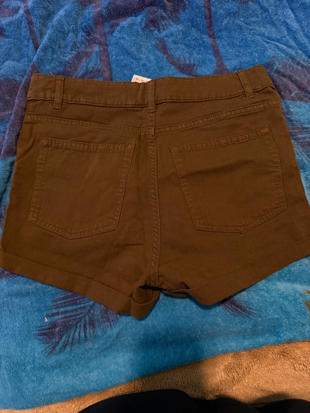 H&M Women's Brown Shorts Size 8 - photo 3