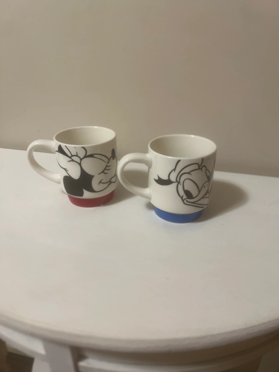 Disney Mickey & Donald Ceramic Mugs (Set of 2)