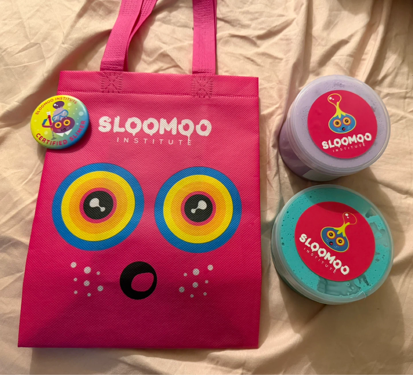 Sloomoo Institute Slime Set with Tote Bag