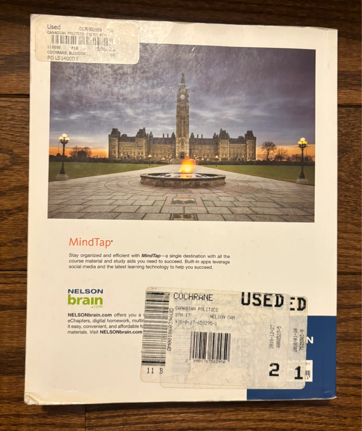 $3 - Canadian Politics textbook - 8th edition - photo 2