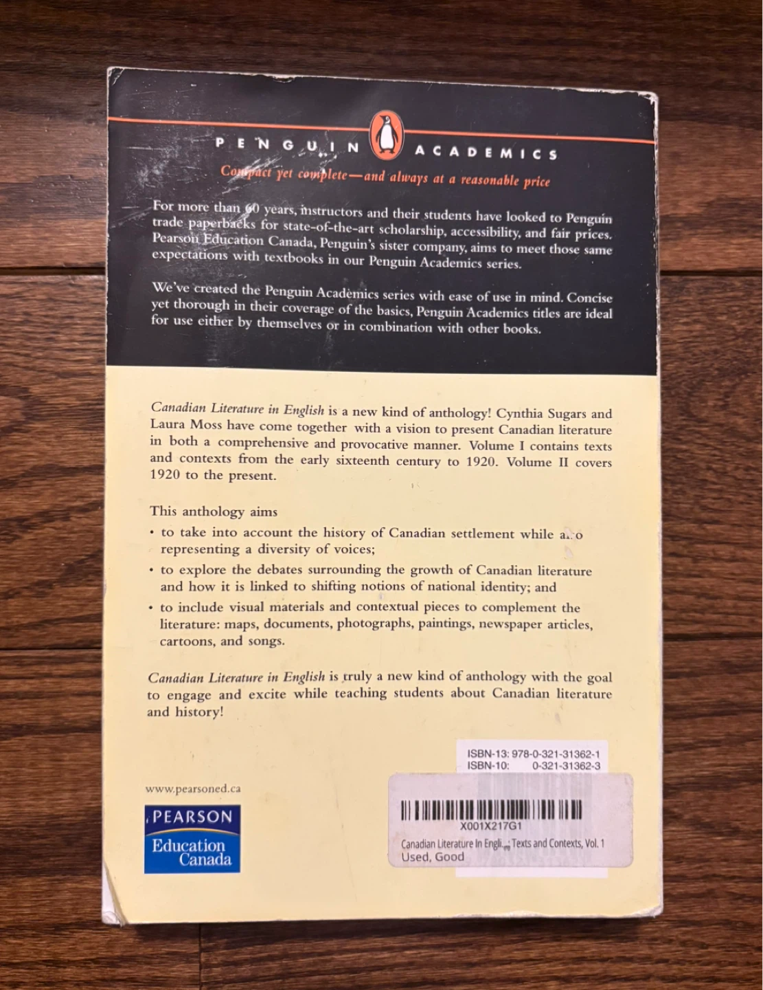 $1 - Canadian Literature in English - Volume 1 - photo 2