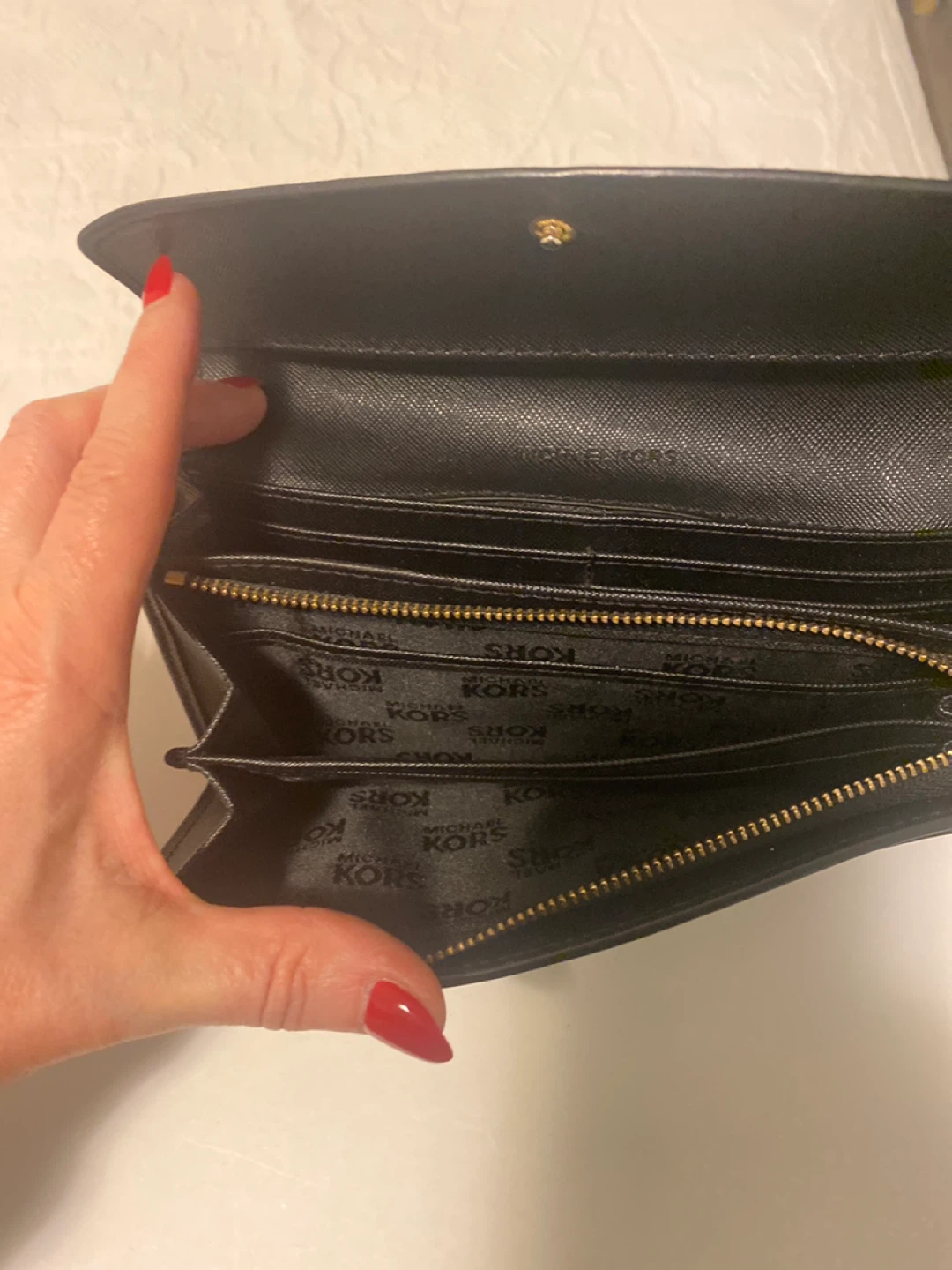 Michael Kors Black Leather Wallet - photo 3