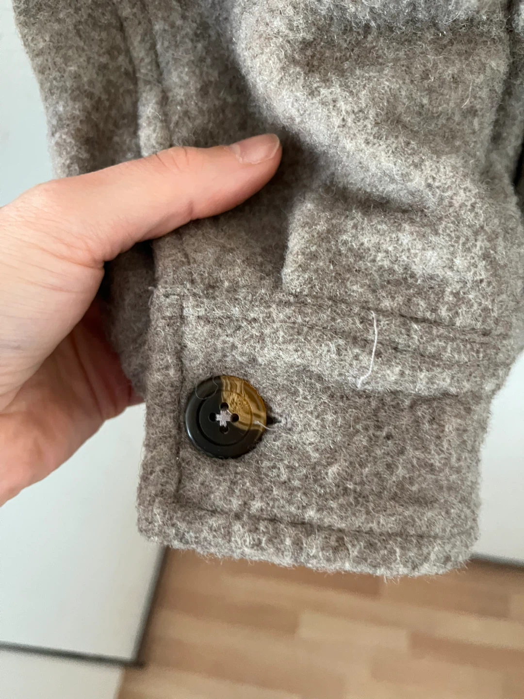 ANIÁN Button-Up Jacket - Size S - photo 4