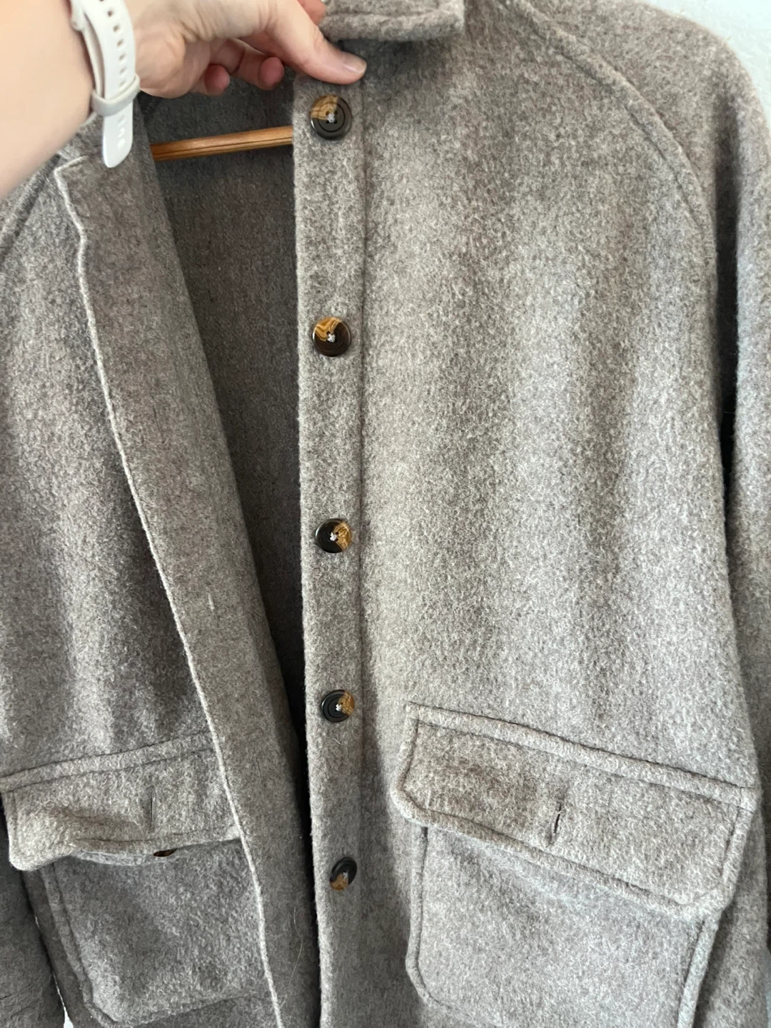 ANIÁN Button-Up Jacket - Size S - photo 5