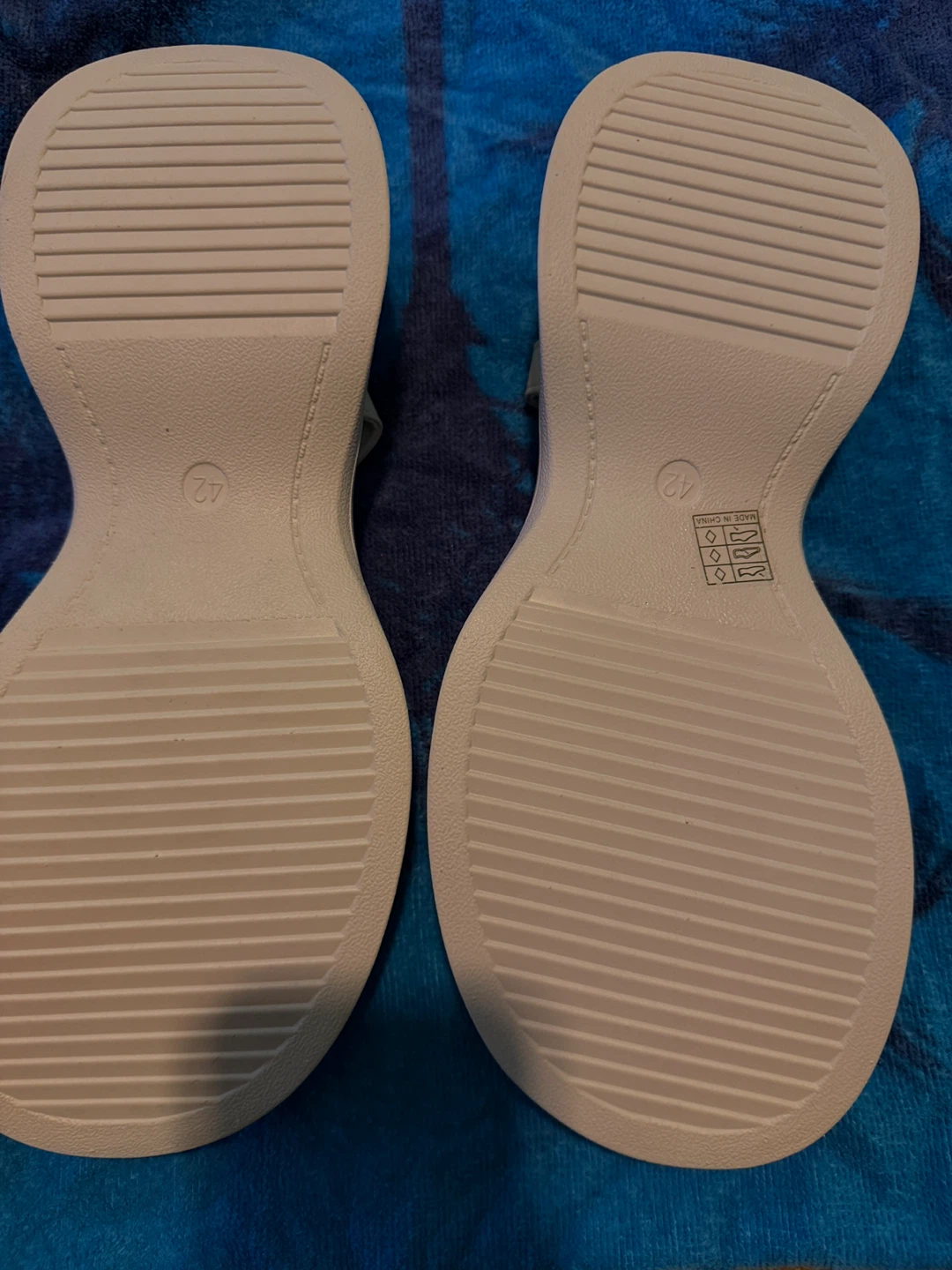 Beige Slingback Sandals Size 42 10.5 - photo 2