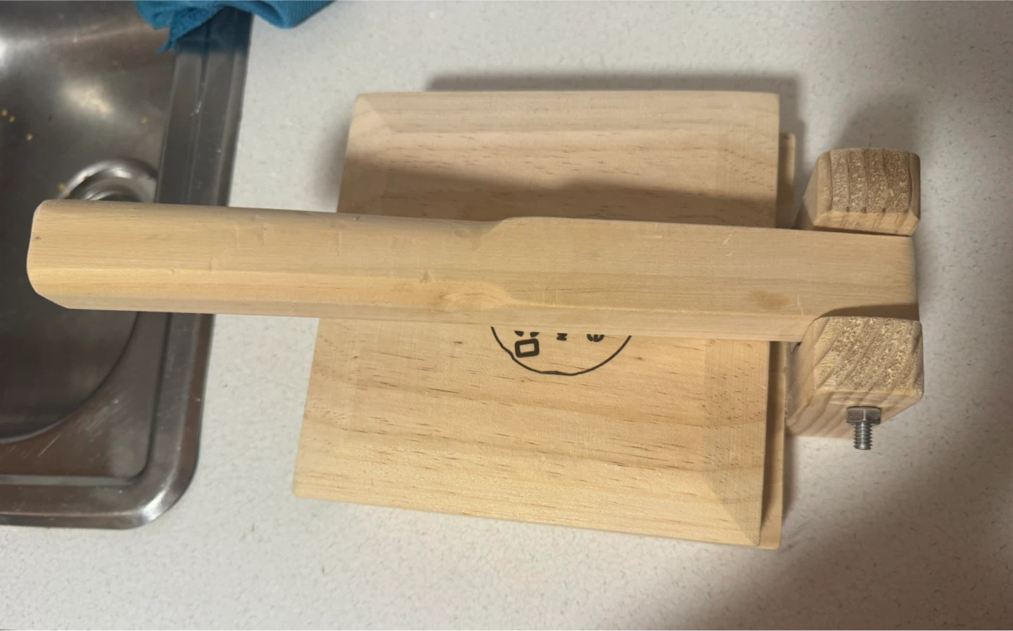 Wooden Tortilla Press