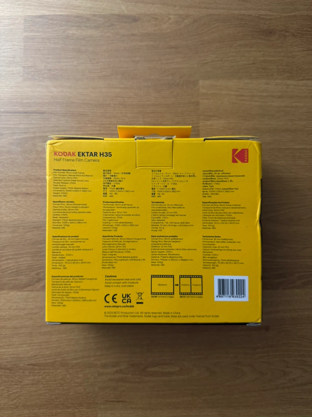 Kodak Ektar H35 Half Frame Film Camera with ColorPlus 200 Film - photo 3