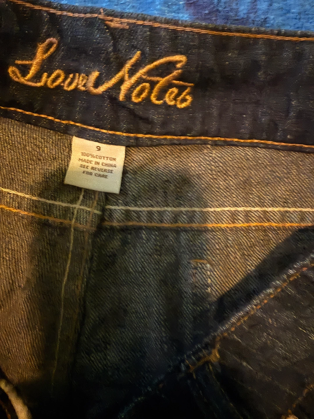 Love Notes Denim Shorts Size 9 - photo 2