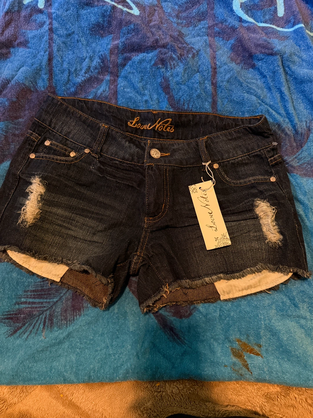 Love Notes Denim Shorts Size 9