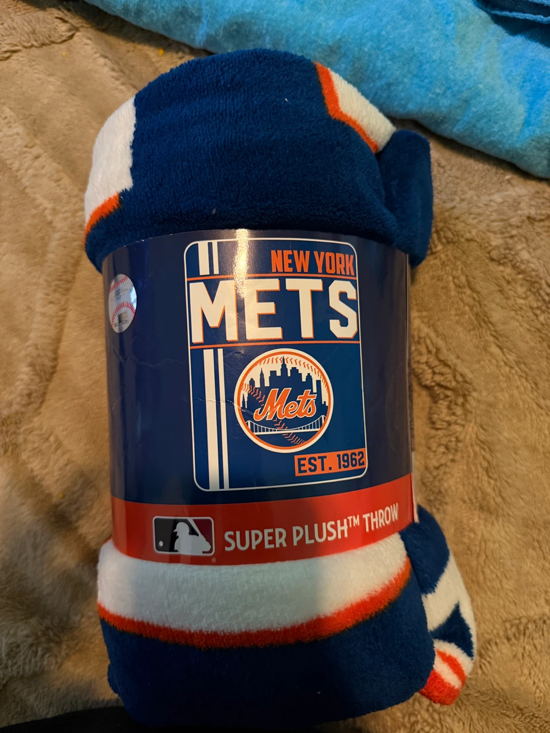 New York Mets Super Plush Throw Blanket