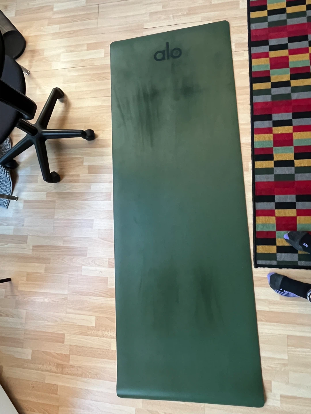 Alo Yoga Warrior Mat - Green