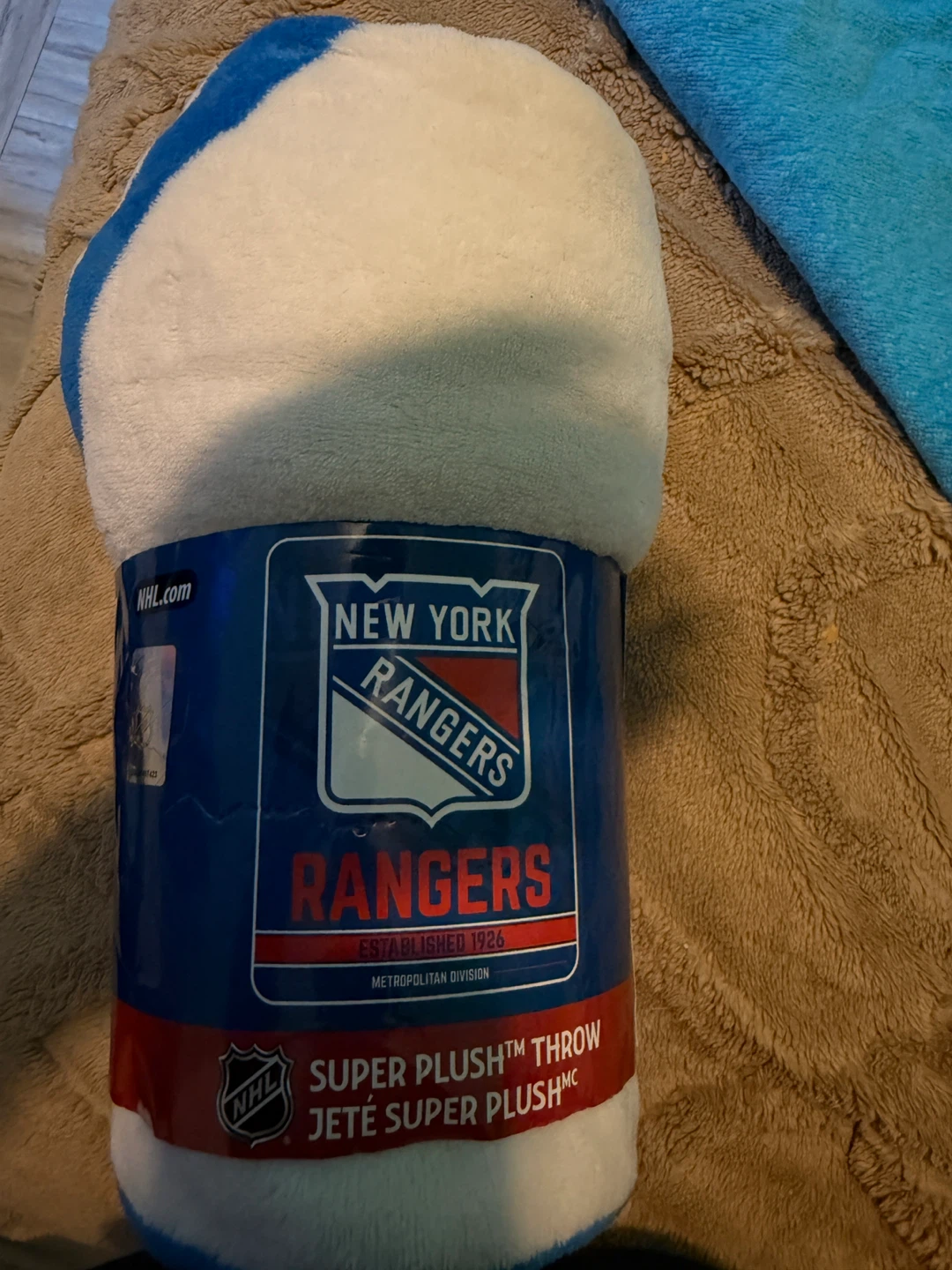New York Rangers Super Plush Throw Blanket - photo 2