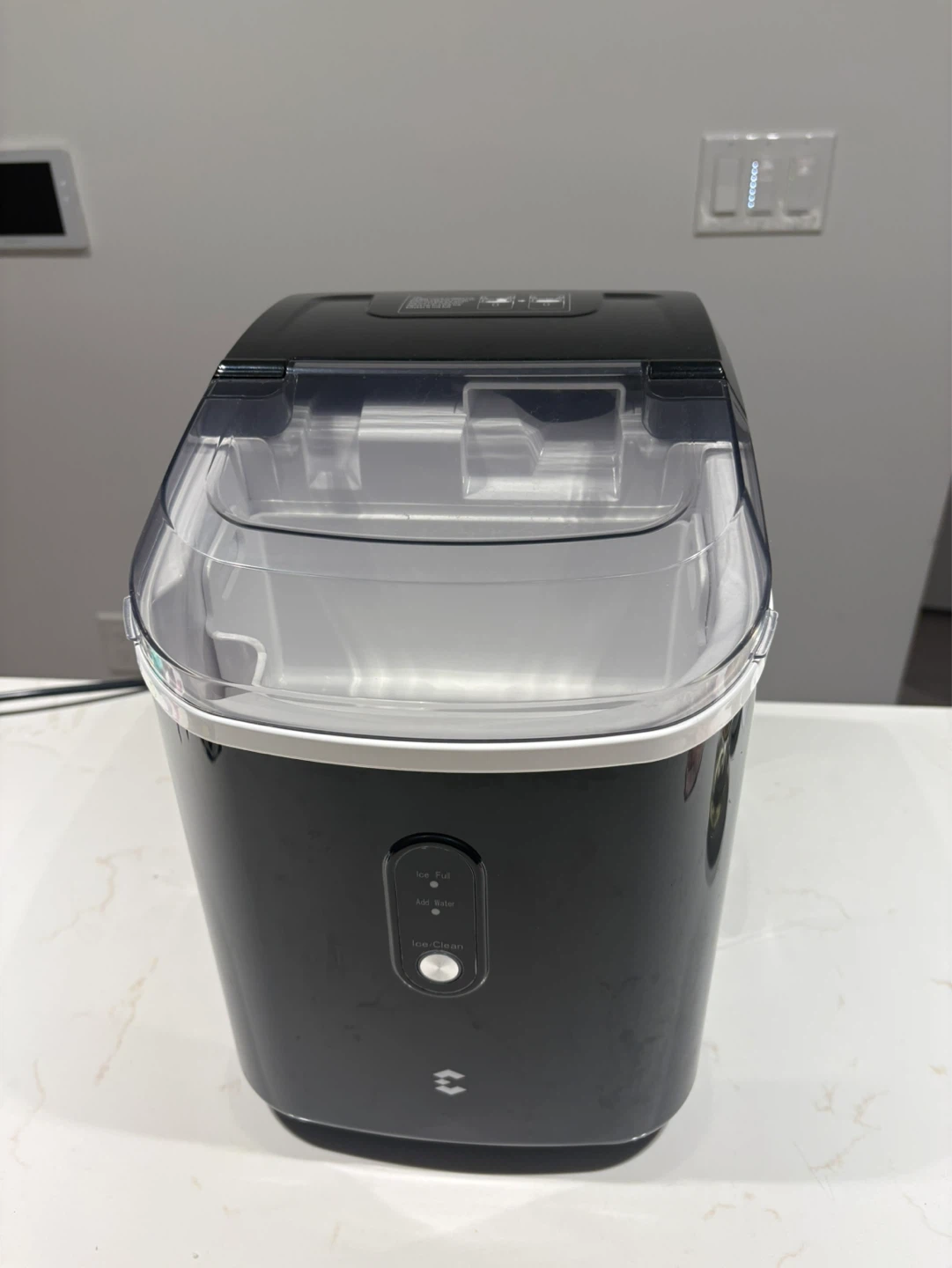 Countertop Nugget Ice Maker, Pellet Crushed Chewable Ice Cubes