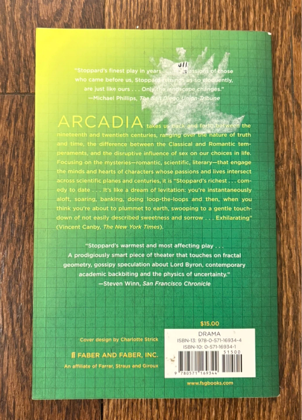 $2- Arcadia - a play by Tom Stoppard - photo 2