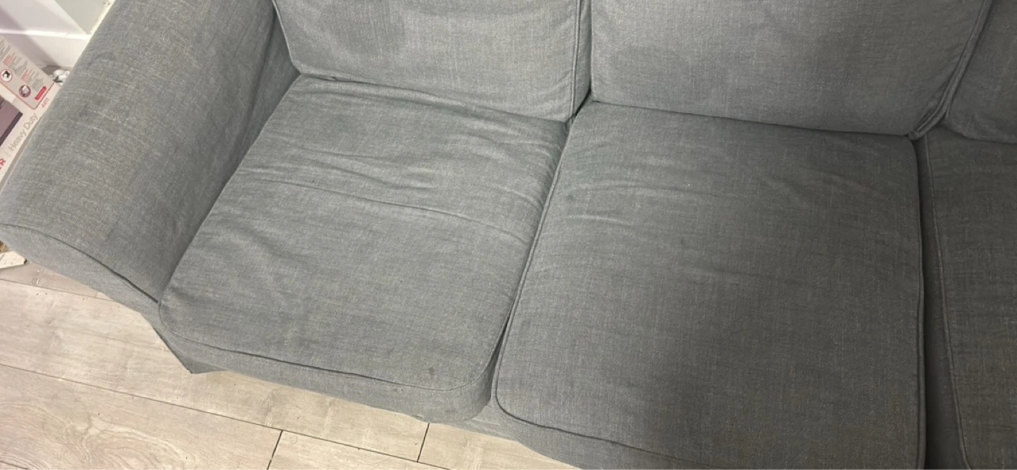 Grey 3-Seater Sofa - photo 4