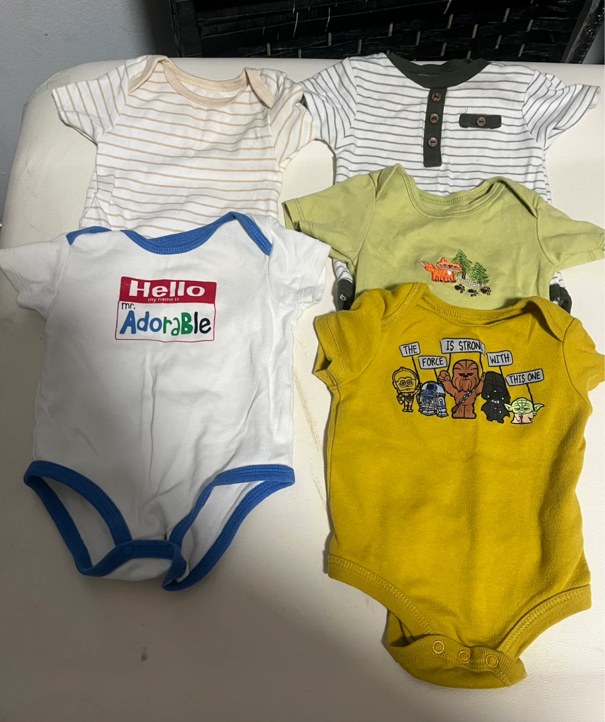 Baby Bodysuits (4-Pack)
