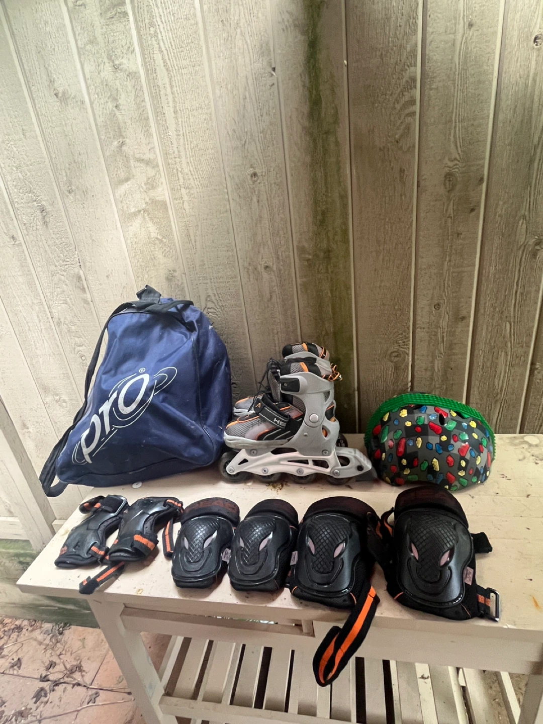 HEAD INJ2.8 Inline Skates with Protective Gear