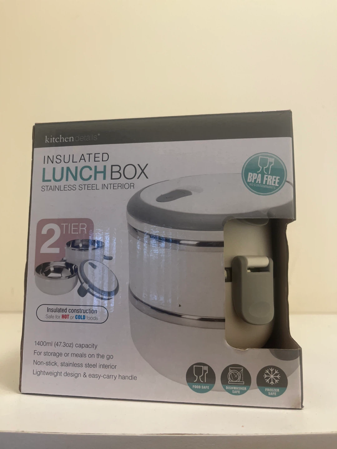 Kitchen Details 2-Tier Insulated Lunch Box - photo 4