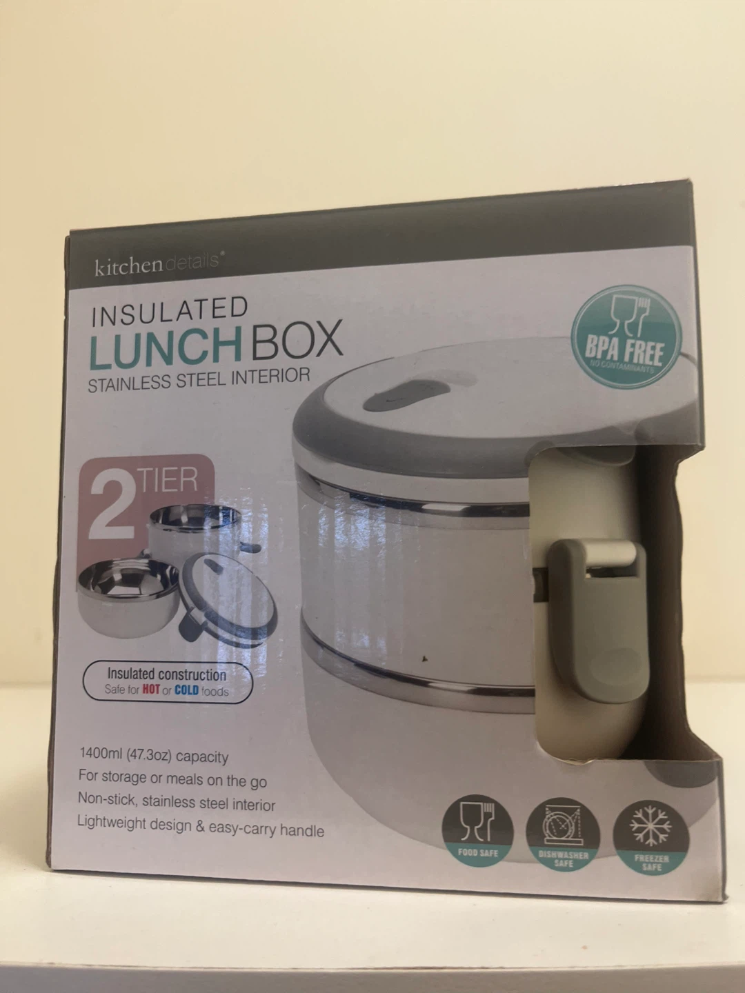 Kitchen Details 2-Tier Insulated Lunch Box - photo 5