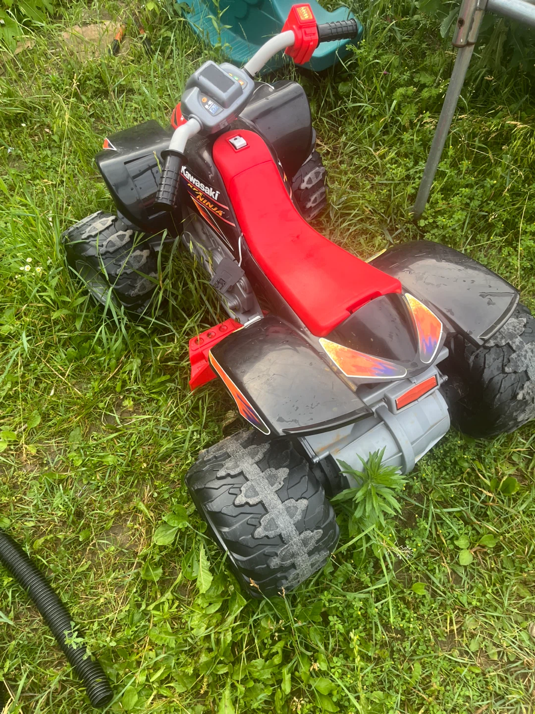 Kids Kawasaki Ninja Ride-On ATV Toy - photo 4