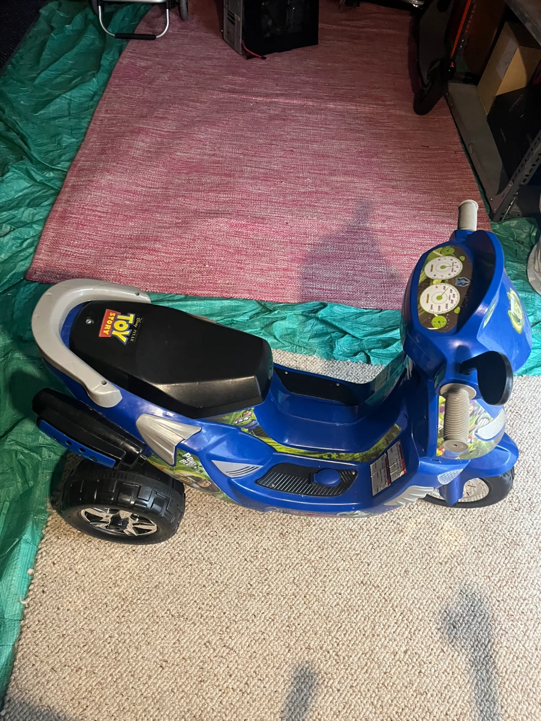 Toy Story Ride-On Motorcycle