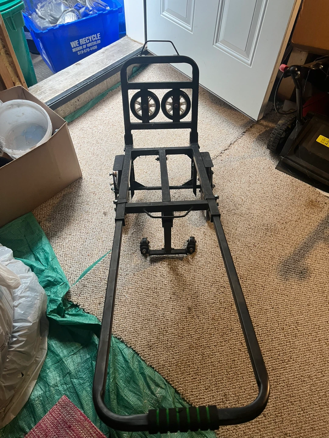 Black Folding Hand Truck Dolly