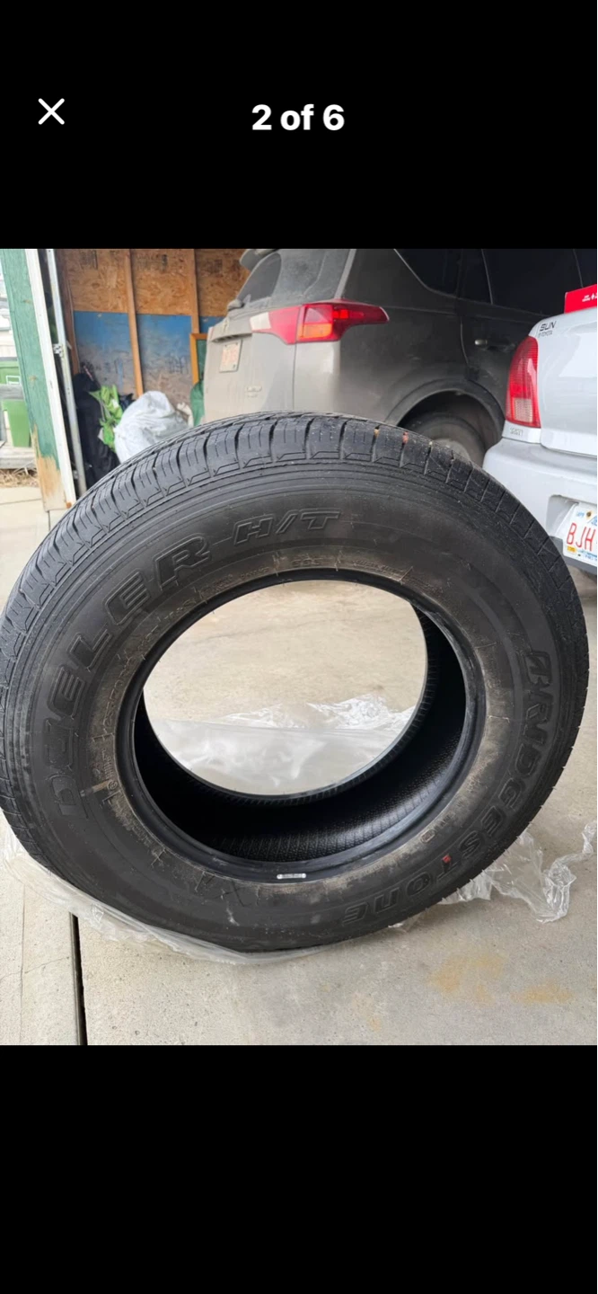 5 Bridgestone Dueler H/T Tires 685 - photo 2