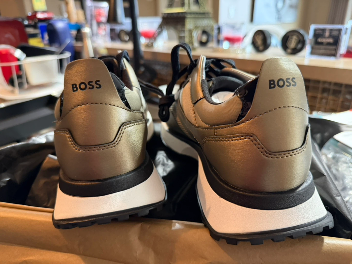 BOSS Gold Jonah Runn Mxmt Sneakers - photo 5