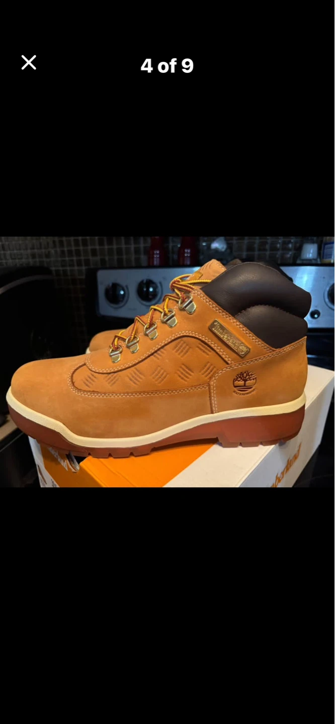 Timberland Boots Tan Suede Mid-Top Lace-Up - photo 3