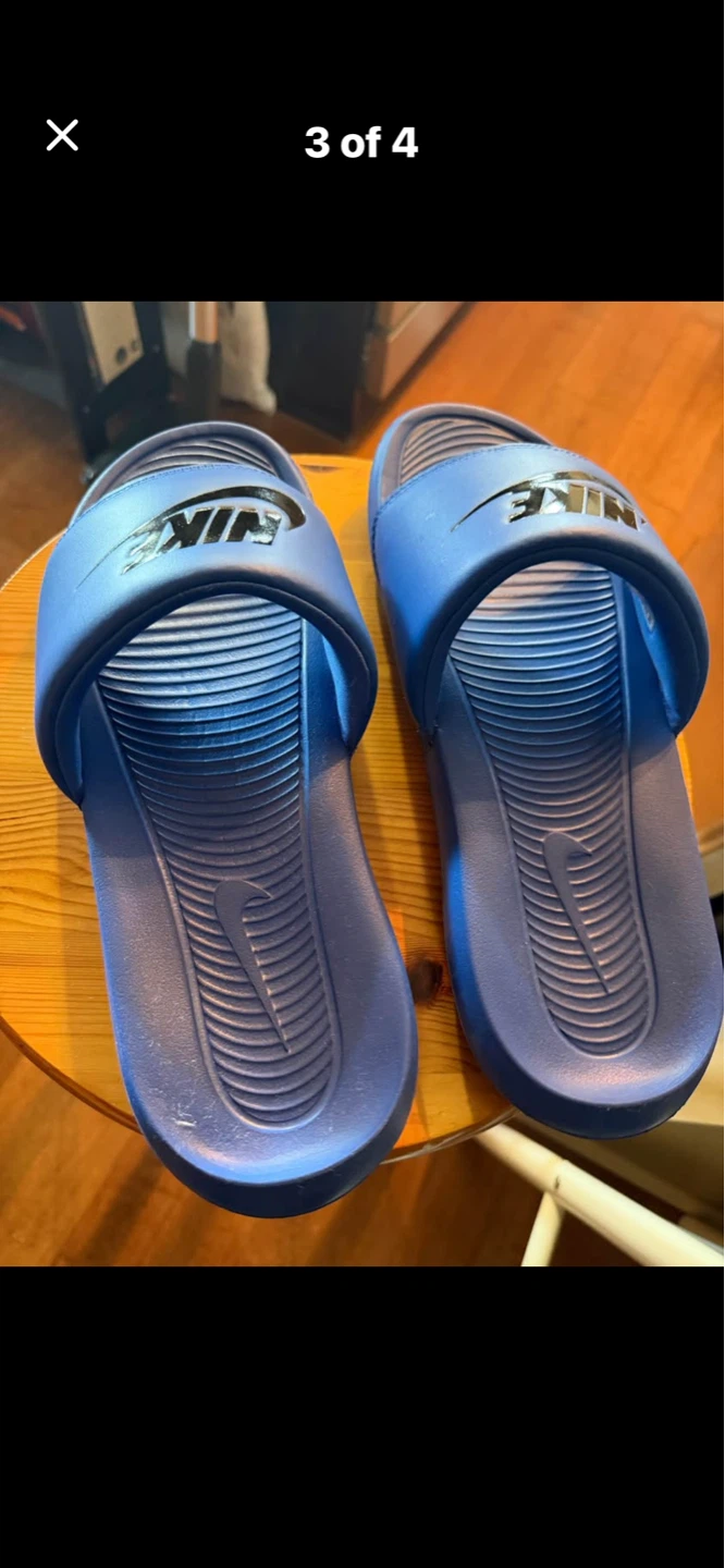 Nike Blue Slides Sandals - photo 2
