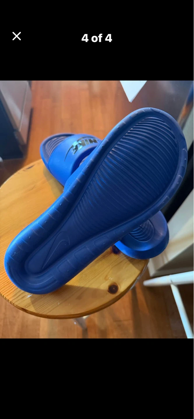 Nike Blue Slides Sandals - photo 3