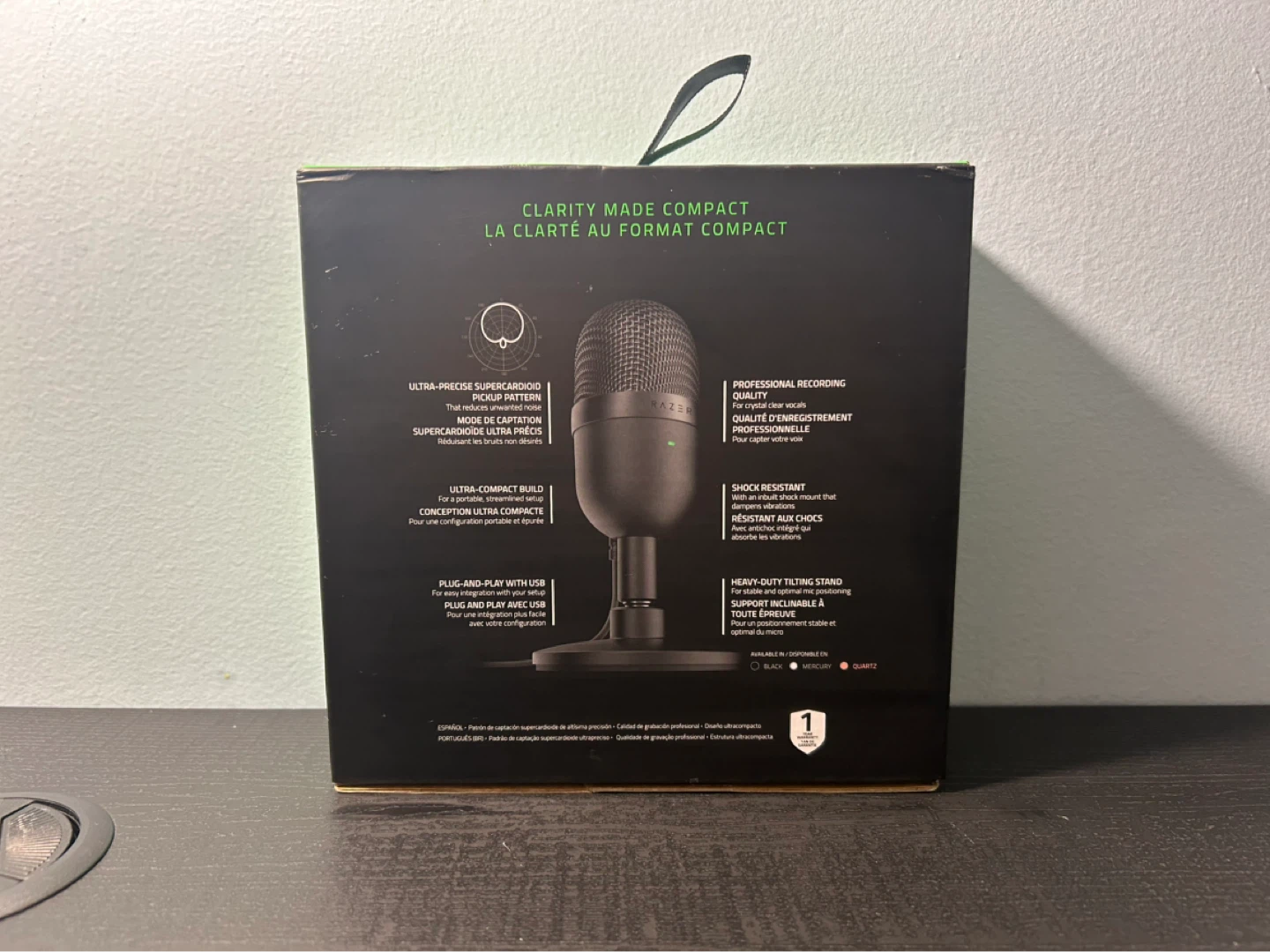 Razer Seiren Mini - USB Condenser Microphone (Black) - photo 2