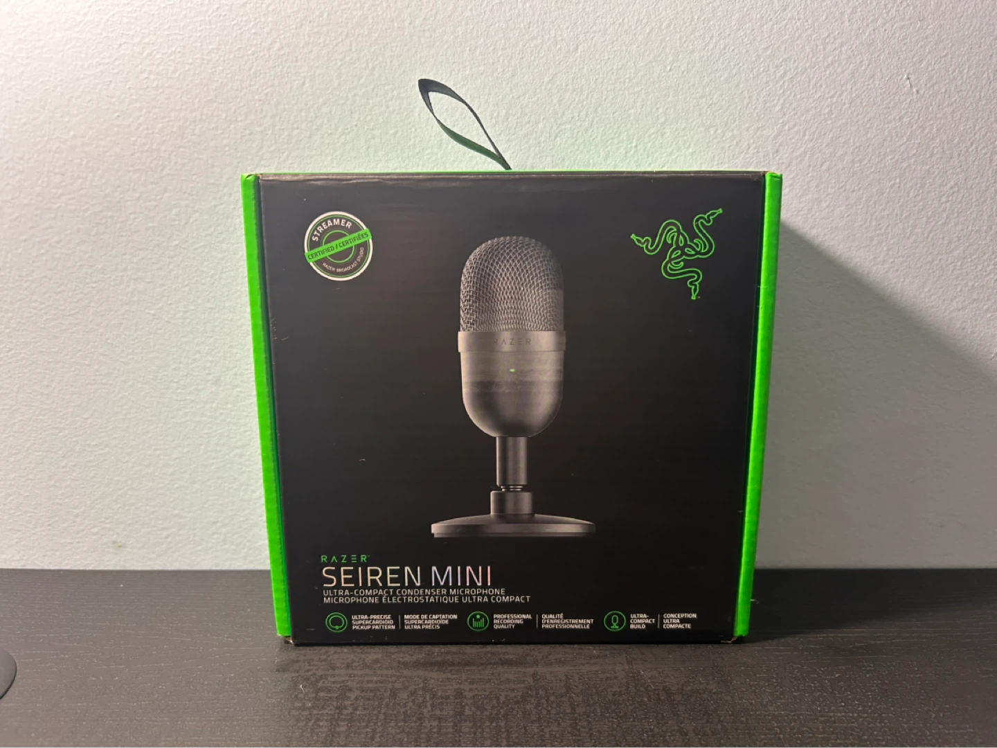 Razer Seiren Mini - USB Condenser Microphone (Black)