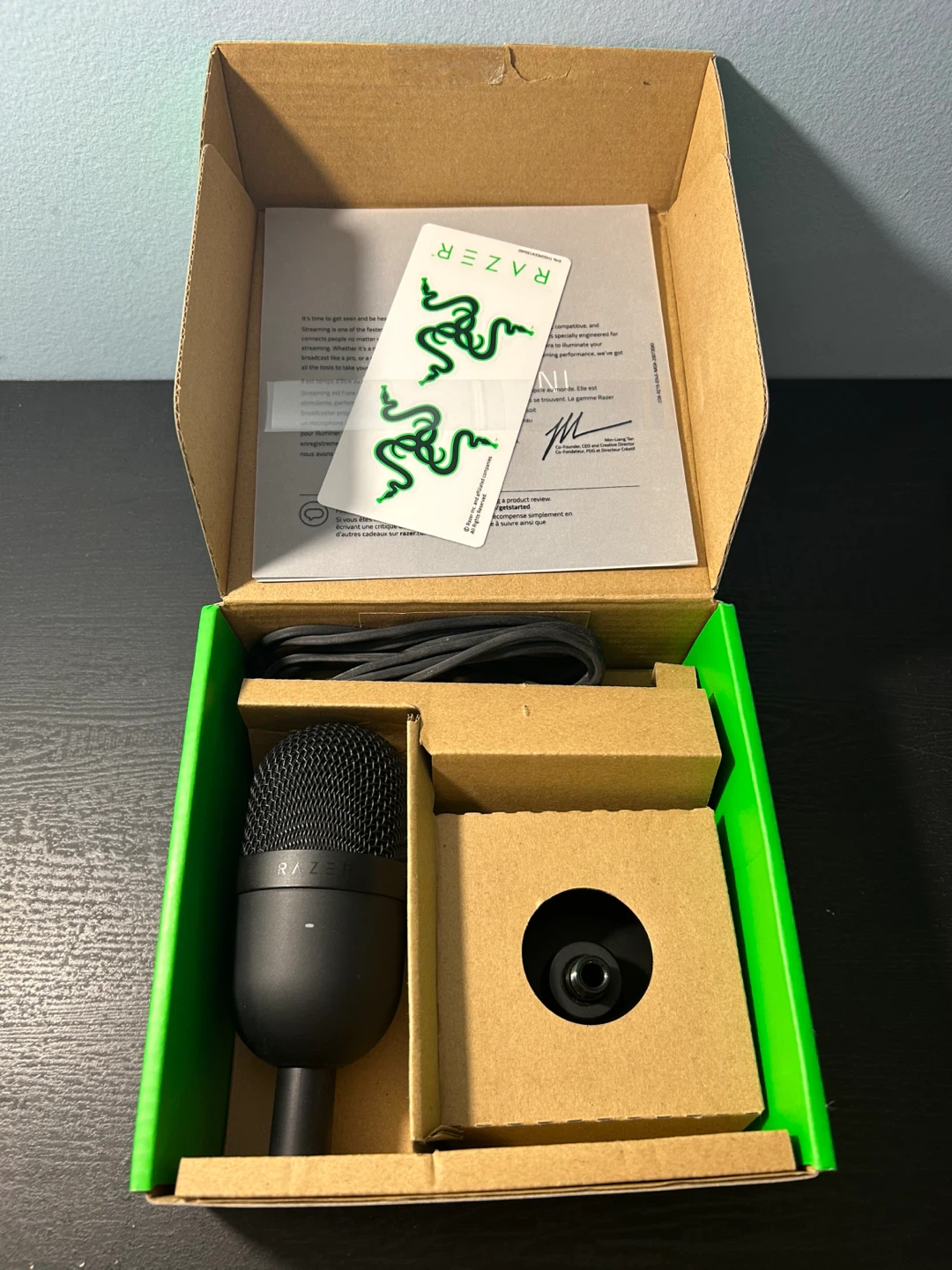 Razer Seiren Mini - USB Condenser Microphone (Black) - photo 4