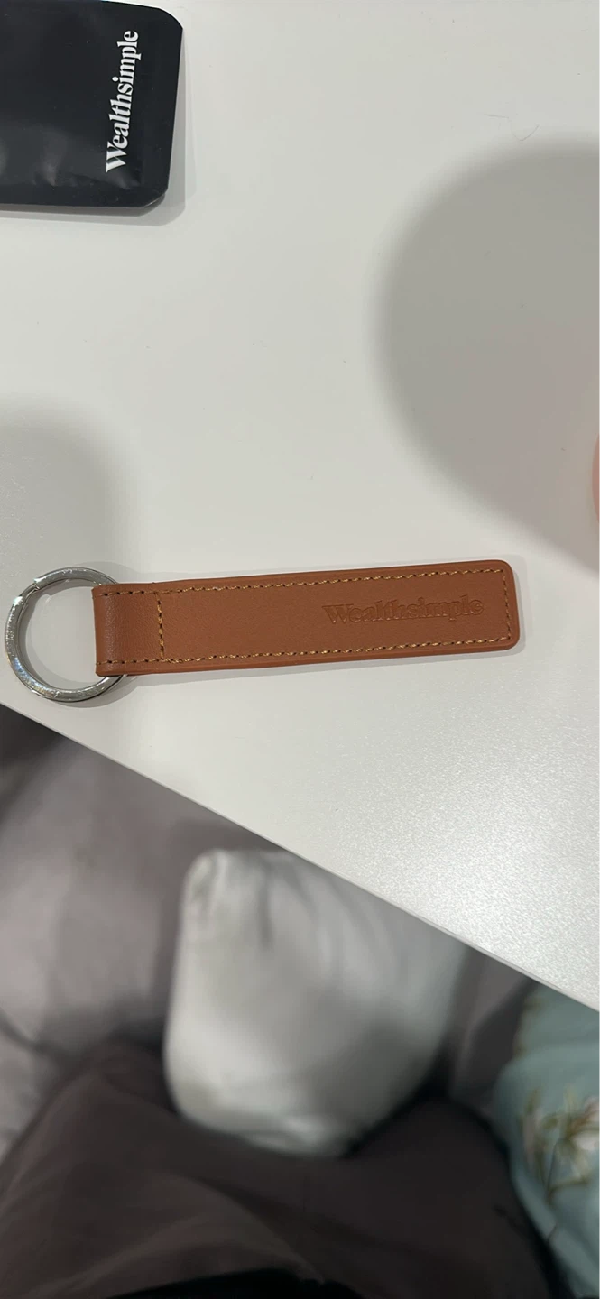 Wealthsimple Keychain and Pouch