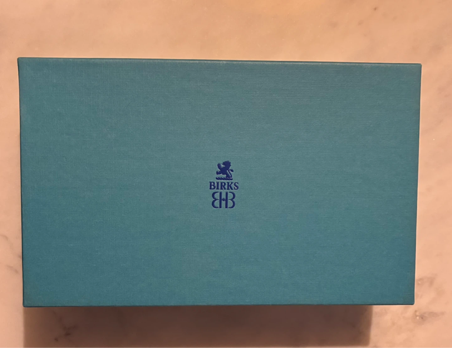 Authentic Birks Turquoise Empty Gift Box - photo 2
