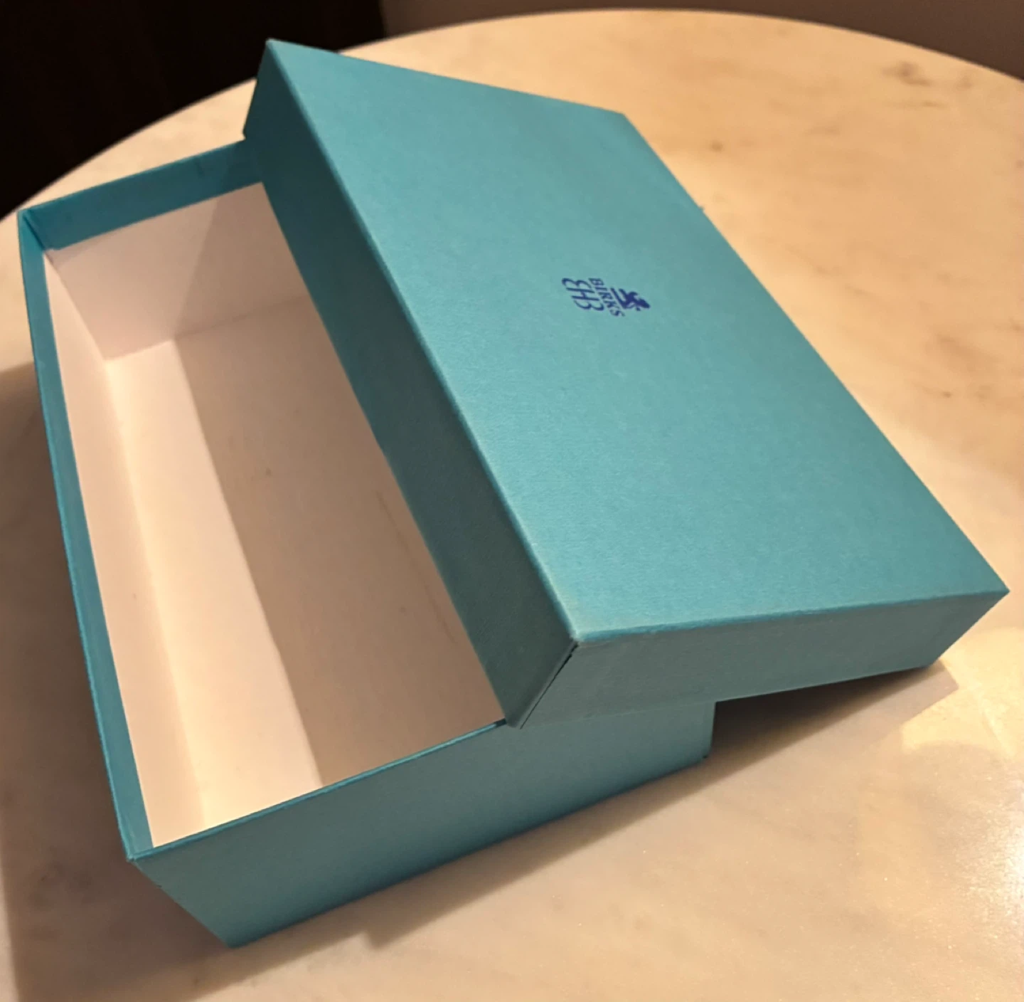 Authentic Birks Turquoise Empty Gift Box - photo 3