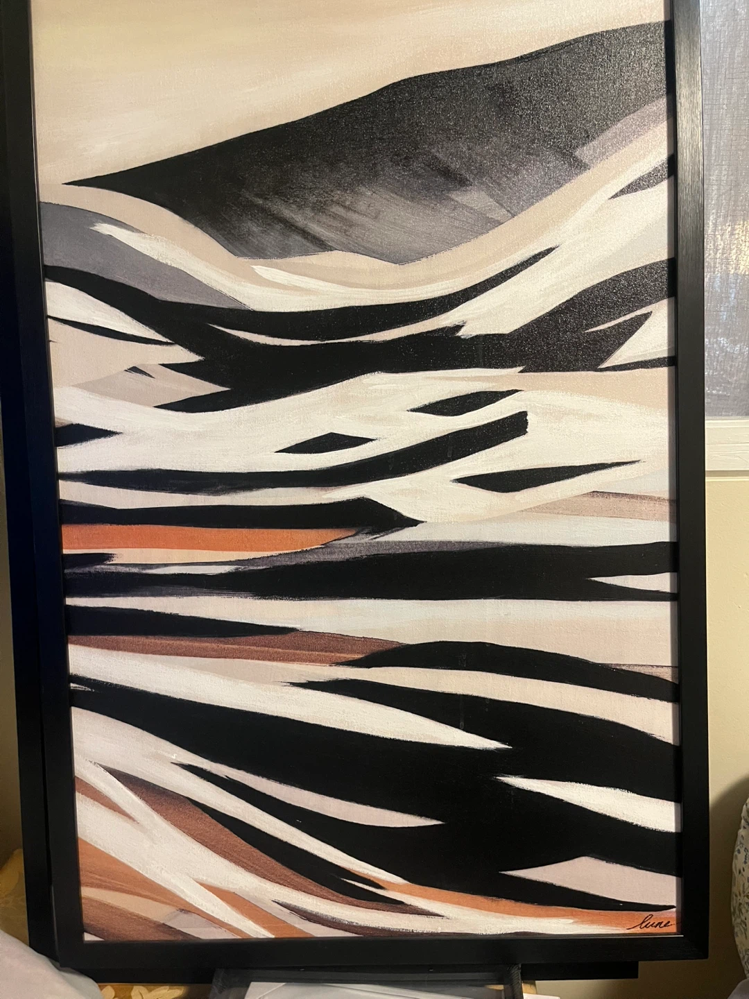 On Sale! Renwil "Lune" Abstract Landscape Framed Art Print - photo 2