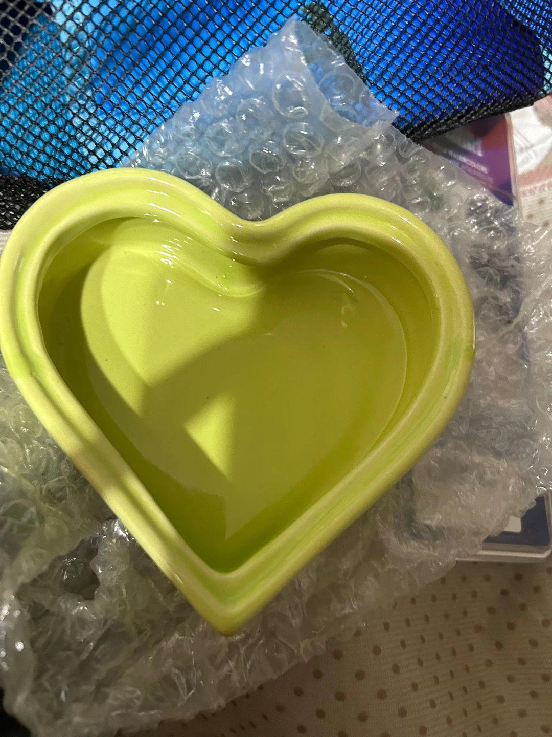 New-Heart-shaped ceramic dish - photo 4