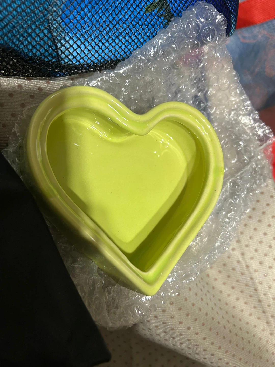 New-Heart-shaped ceramic dish - photo 3