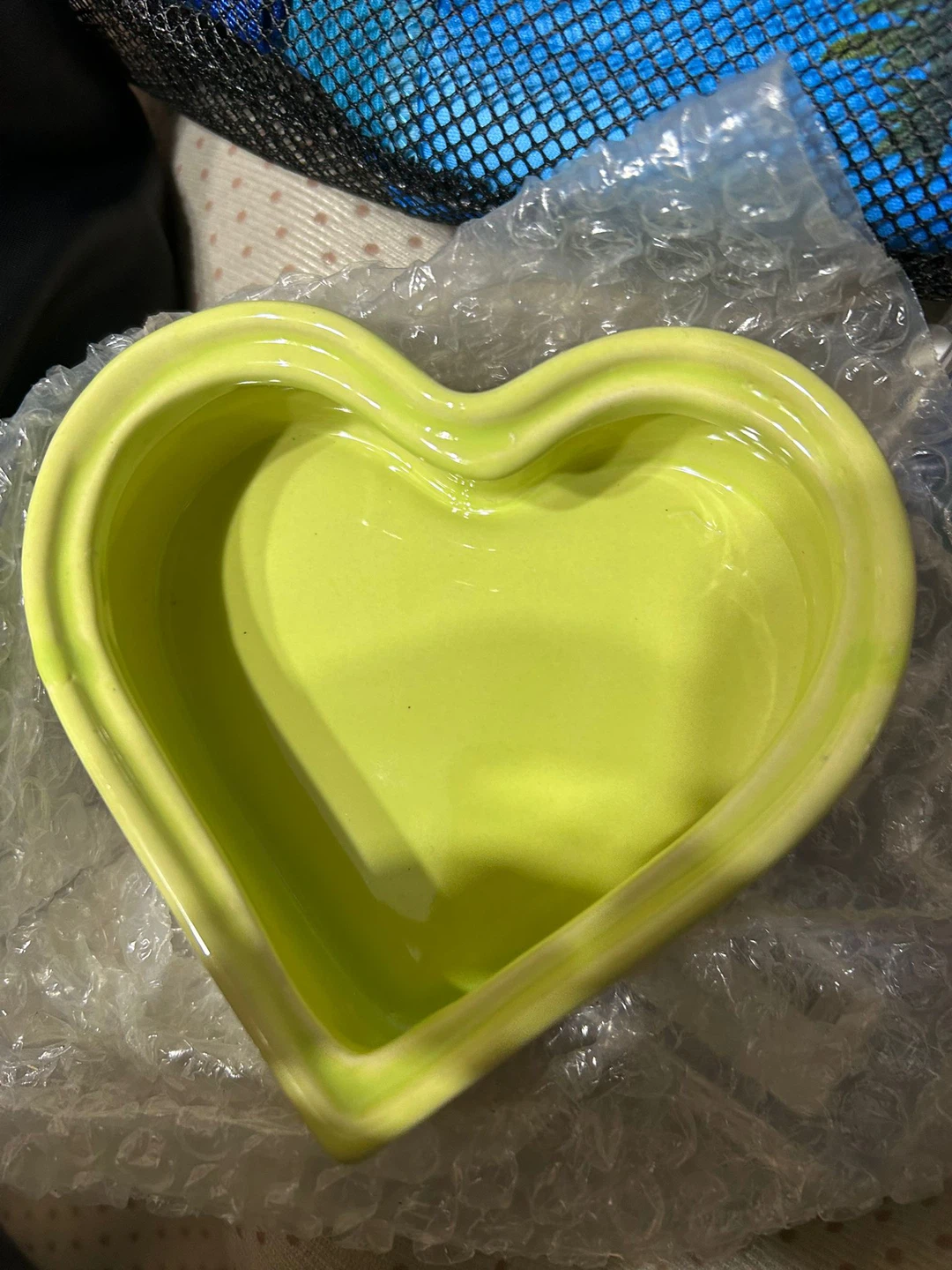 New-Heart-shaped ceramic dish - photo 2