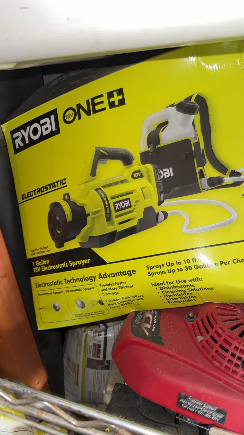 Ryobi ONE+ 18V Electrostatic Sprayer - 1 Gallon